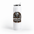 Wolves 17oz Metal Can Tumbler