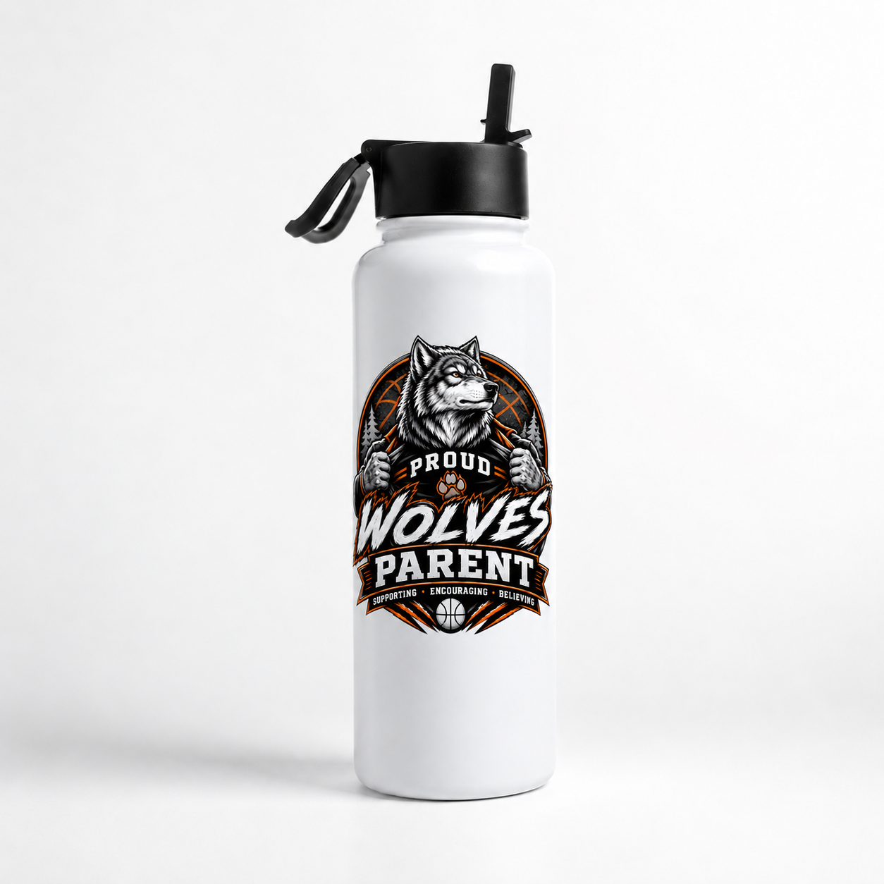 Wolves Basketball 40oz Hydro Tumbler