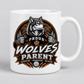 Wolves Basketball 15oz Mug