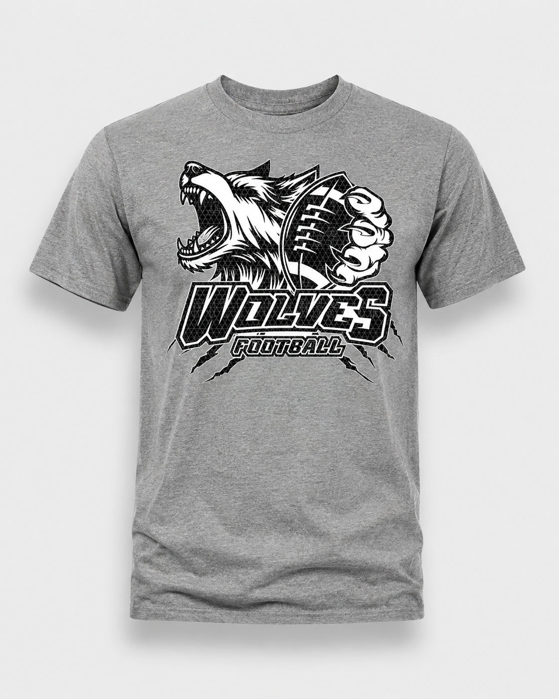 WC Wolves Football T-Shirt