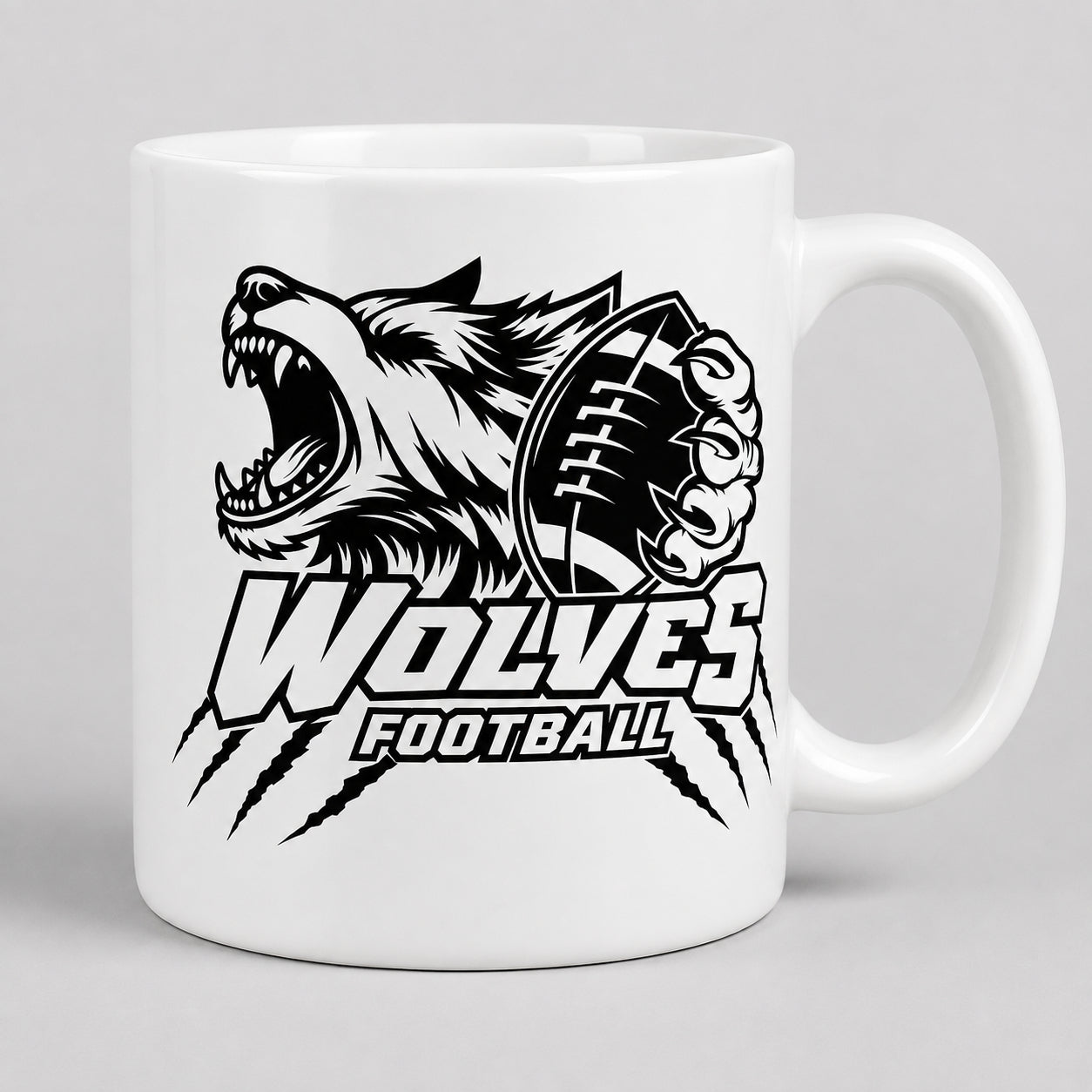 Wolves Football 15oz Mug