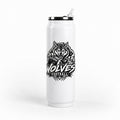 Wolves Football 17oz Metal Can Tumbler