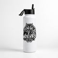 Wolves Football 40oz Hydro Tumbler