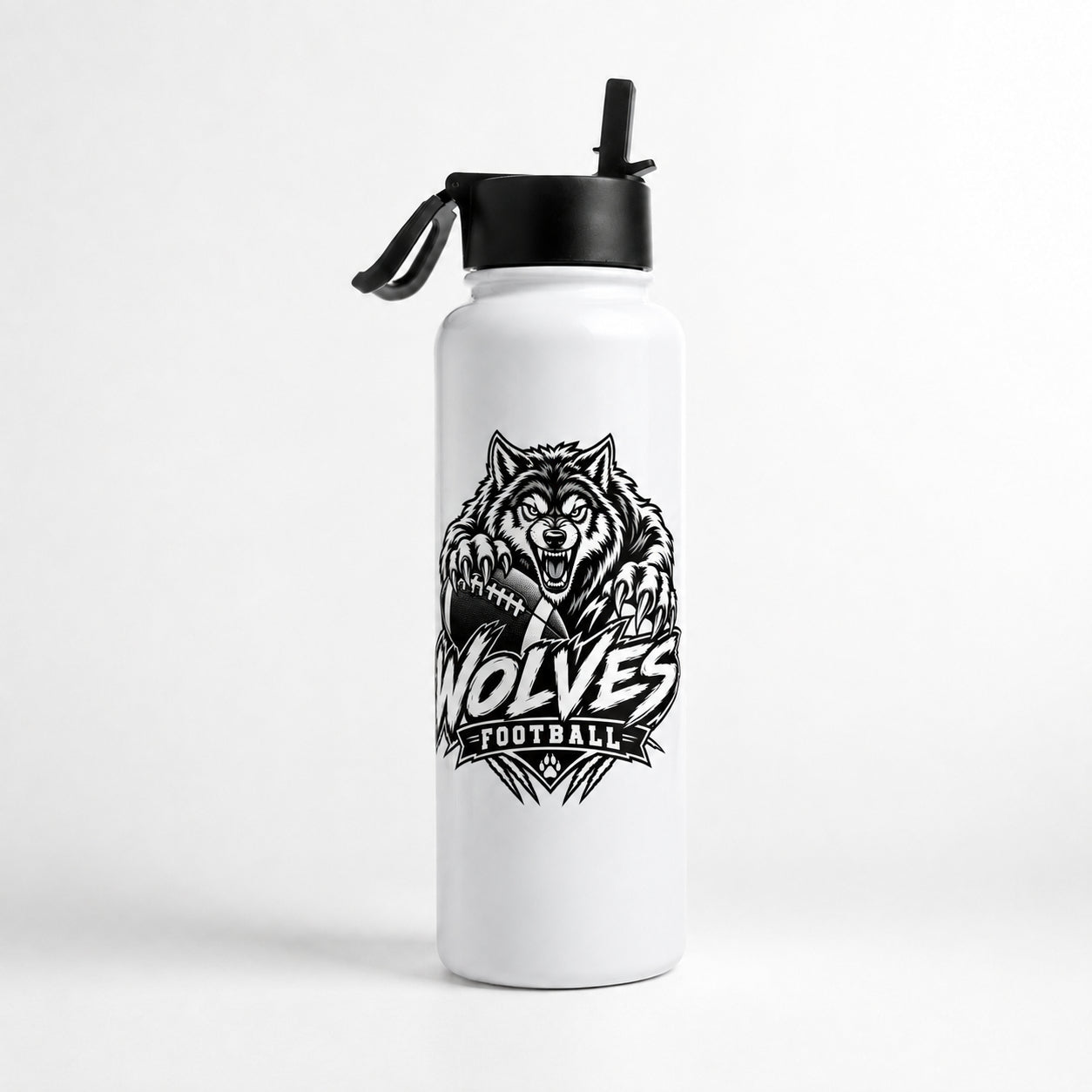 Wolves Football 40oz Hydro Tumbler