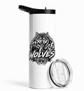 Wolves Football 30oz Duo Lid Tumbler