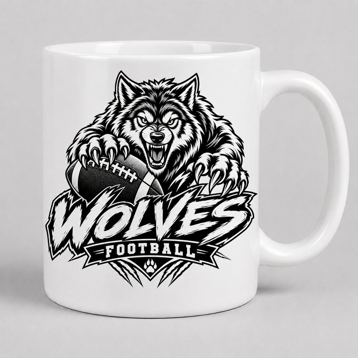 Wolves Football 15oz Mug