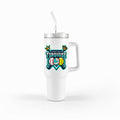 Turquoise Kings 40oz Tumbler w/ Handle