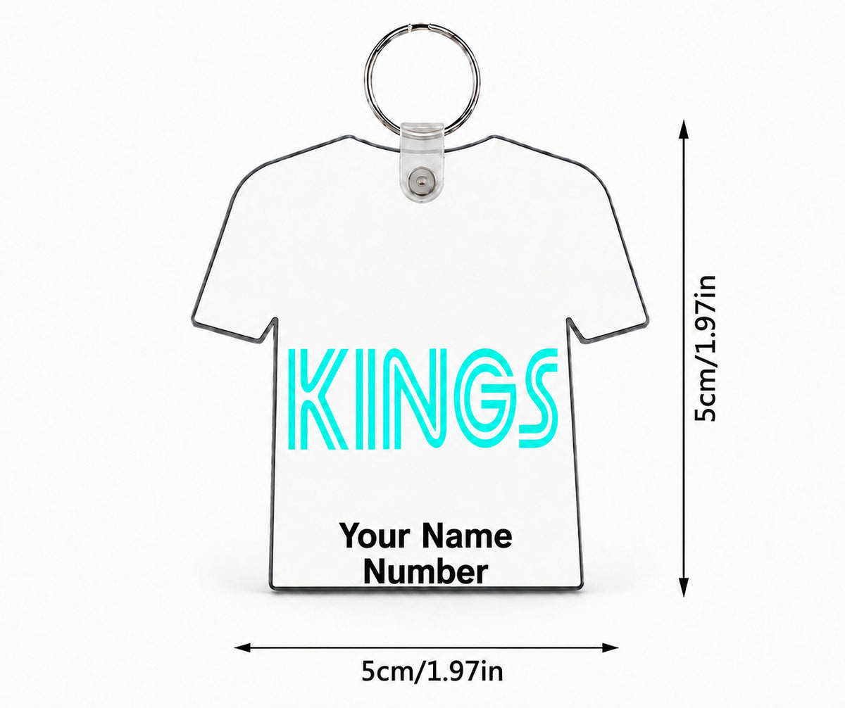Kings Custom Jersey Keychain
