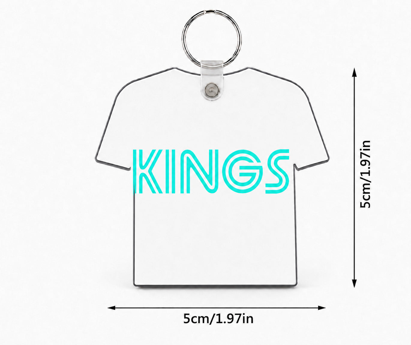 Kings Custom Jersey Keychain