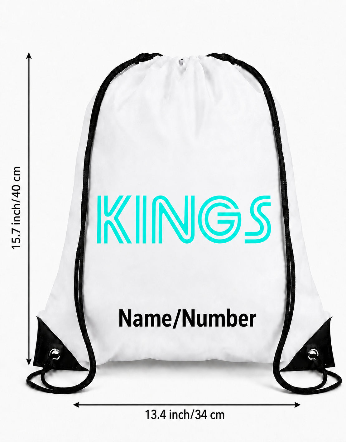 Kings Custom Drawstring Backpack