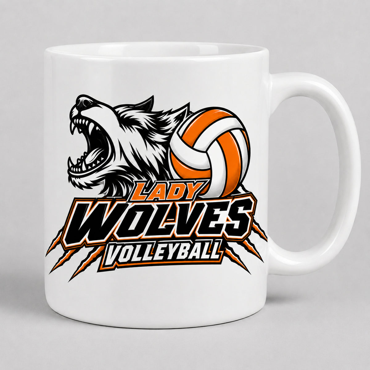 Wolves Volleyball 15oz Mug