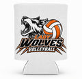 Wolves Volleyball Coozie