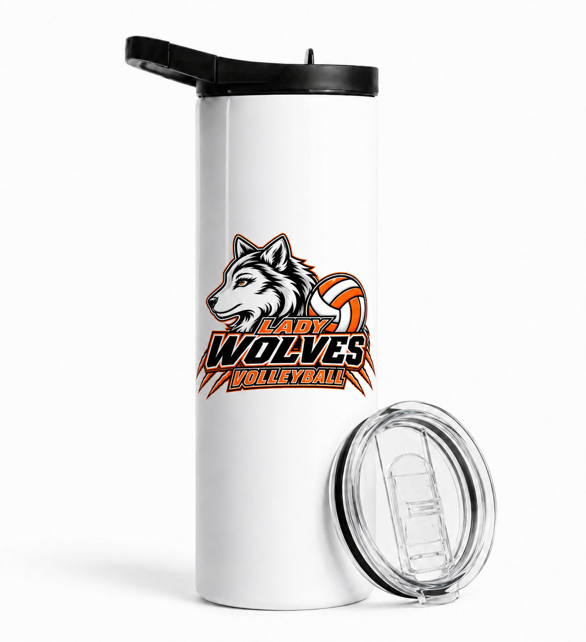 Wolves Volleyball Duo Lid Tumbler