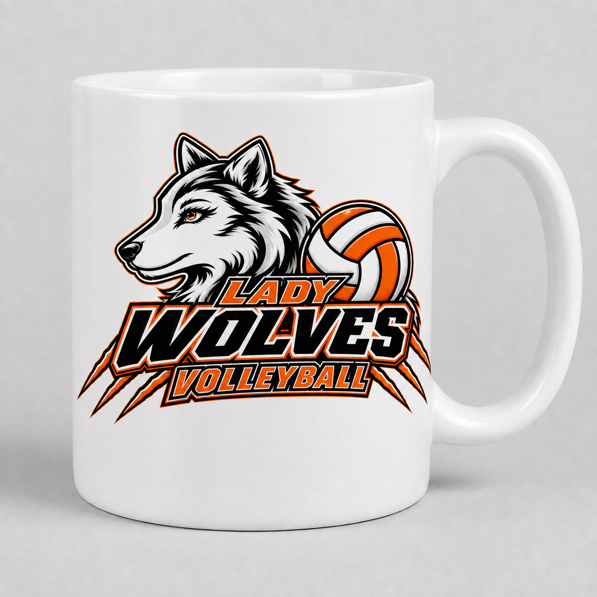 Wolves Volleyball 15oz Mug