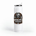 Wolves 17oz Metal Can Tumbler