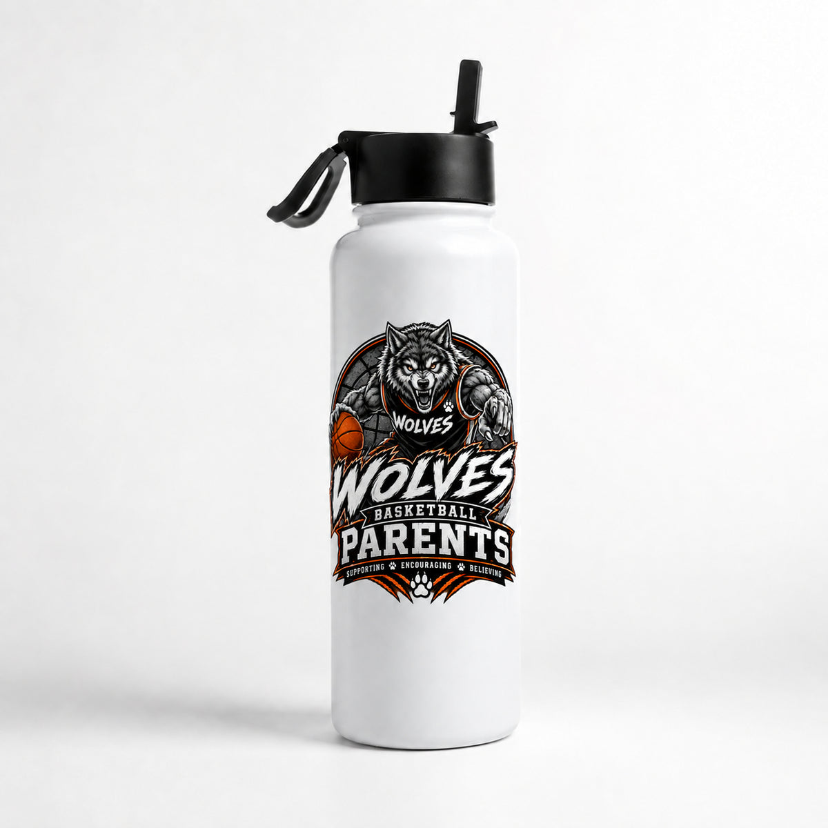 Wolves Basketball 40oz Hydro Tumbler