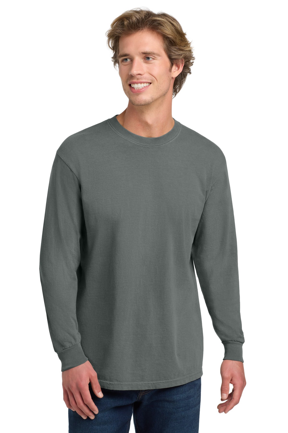 COMFORT COLORS  Heavyweight Ring Spun Long Sleeve Tee. 6014