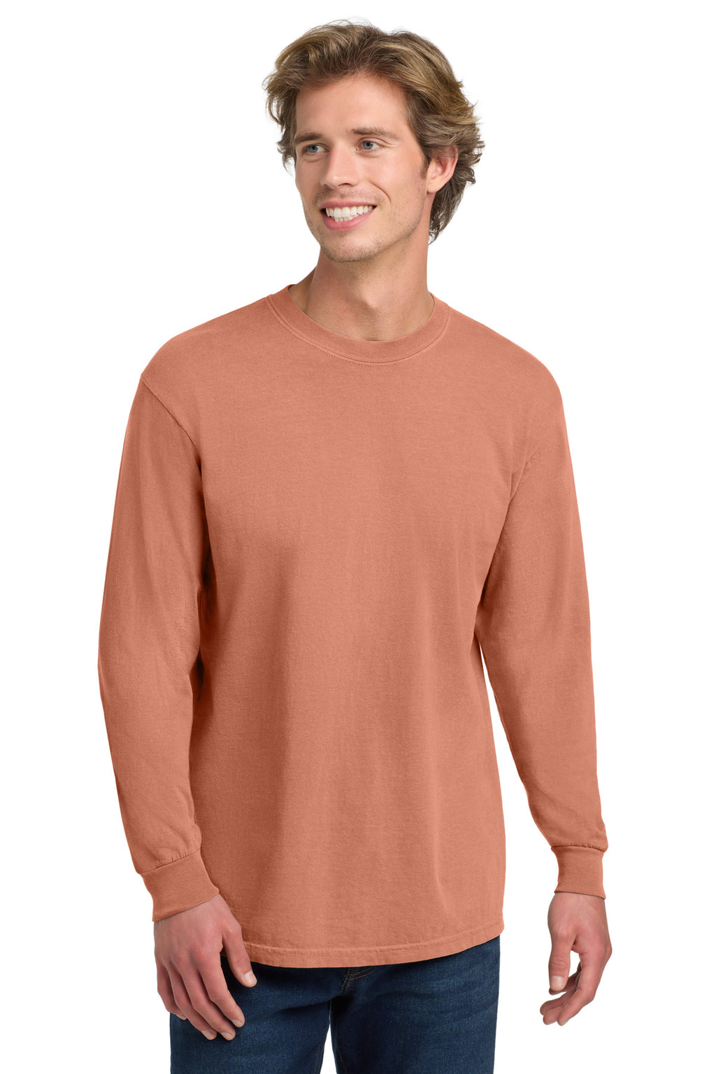 COMFORT COLORS  Heavyweight Ring Spun Long Sleeve Tee. 6014