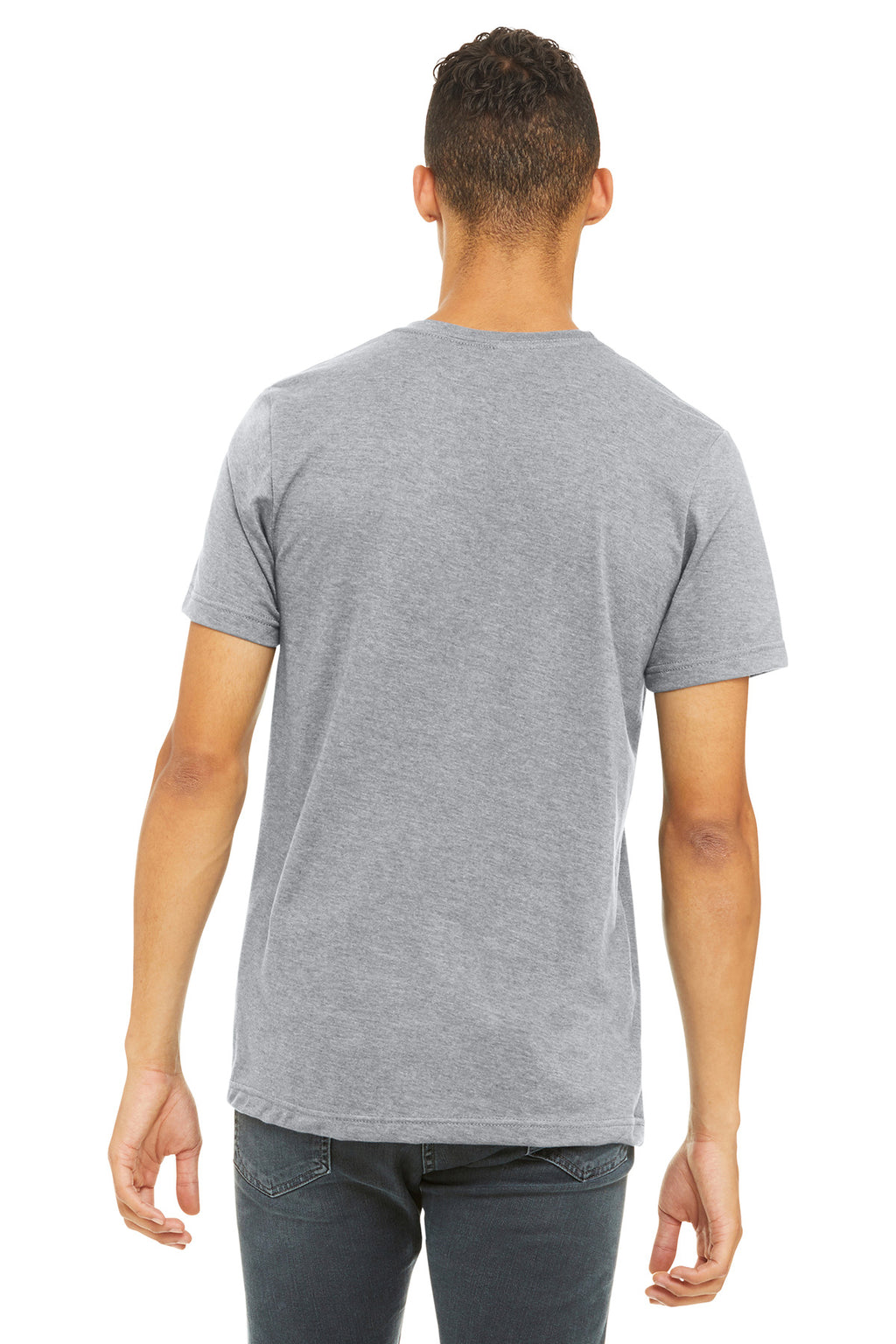 BELLA+CANVAS  Unisex Heather CVC Short Sleeve Tee. BC3001CVC