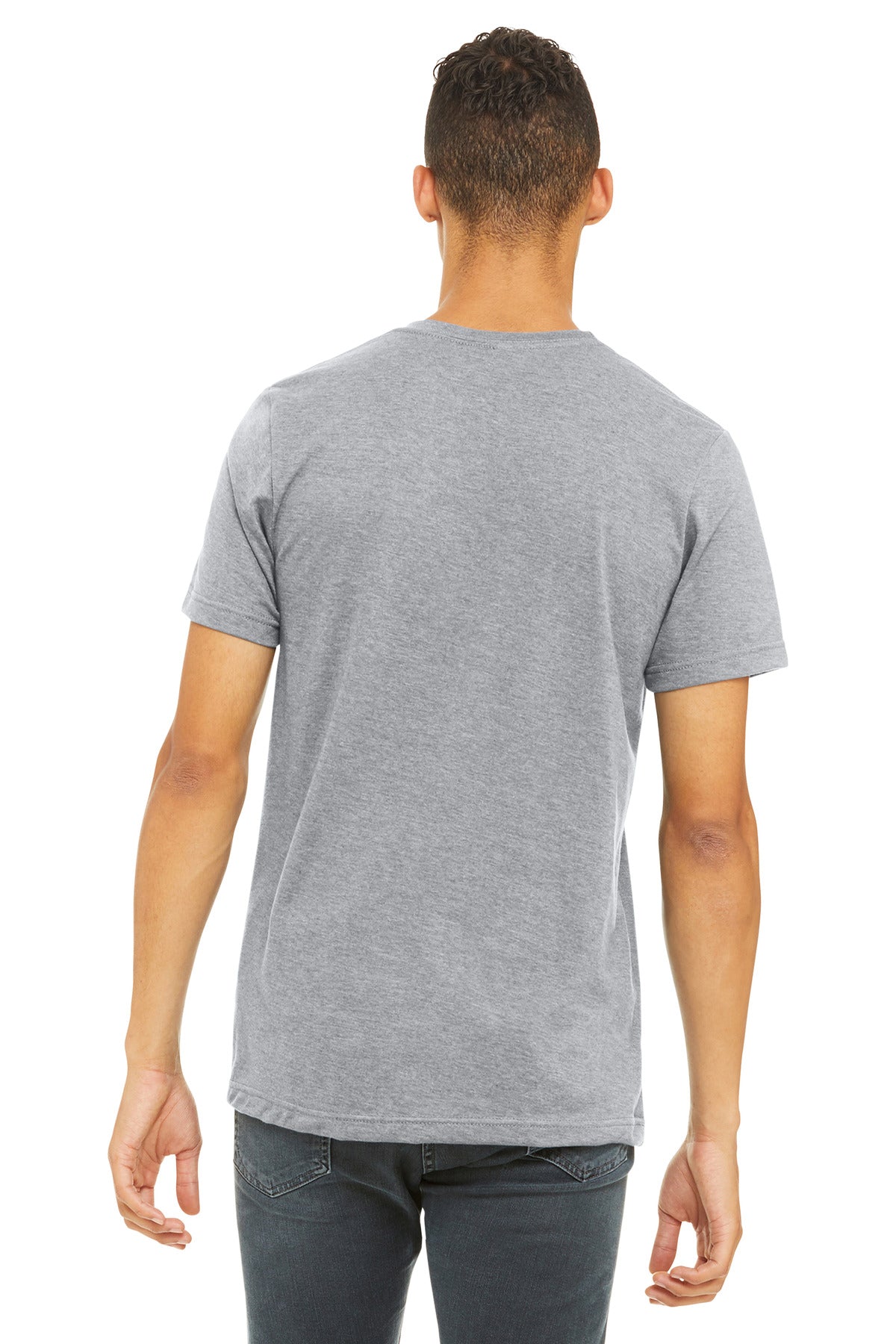 BELLA+CANVAS  Unisex Heather CVC Short Sleeve Tee. BC3001CVC