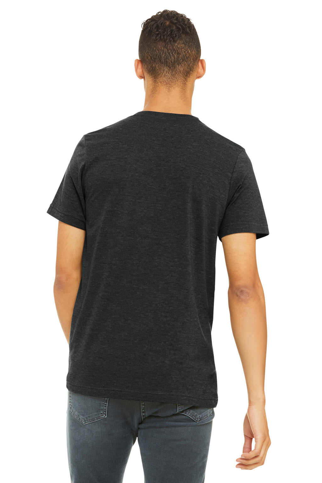 BELLA+CANVAS  Unisex Heather CVC Short Sleeve Tee. BC3001CVC