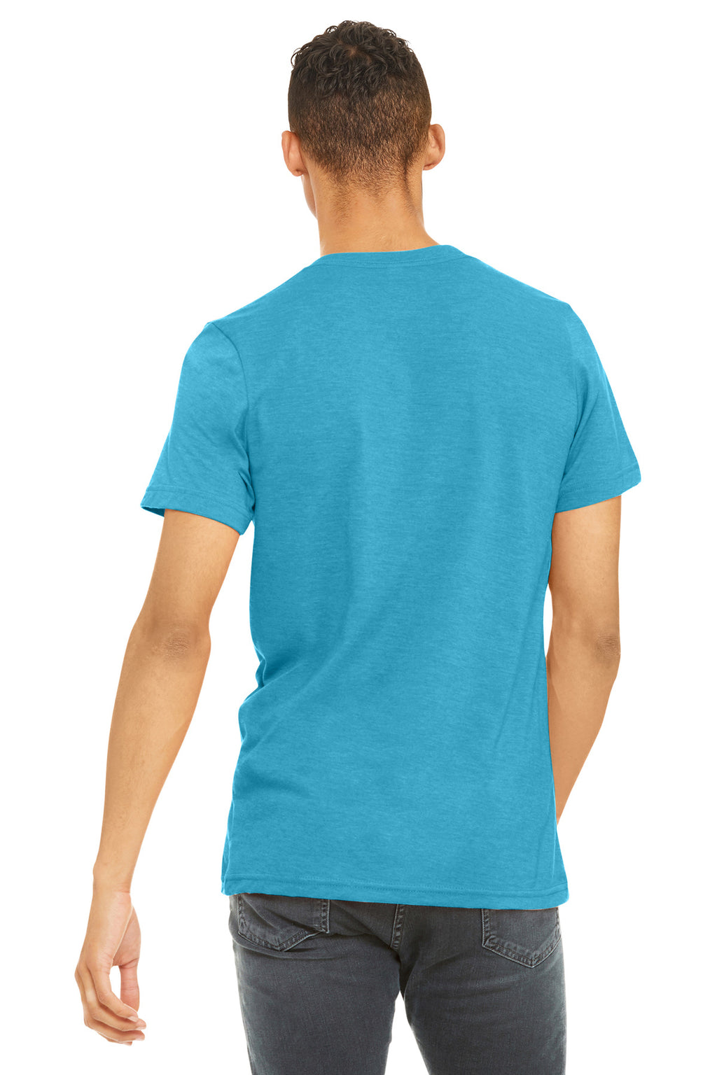 BELLA+CANVAS  Unisex Heather CVC Short Sleeve Tee. BC3001CVC