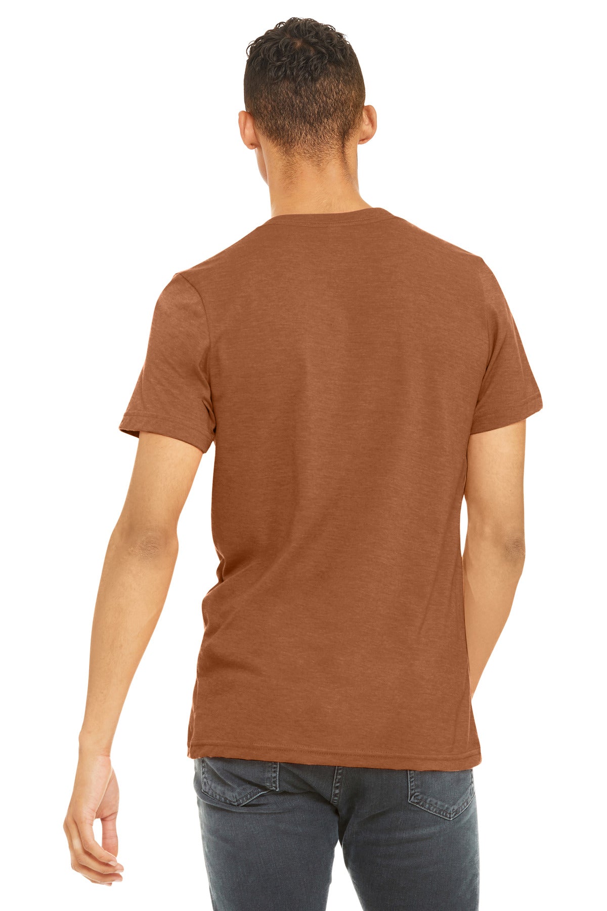 BELLA+CANVAS  Unisex Heather CVC Short Sleeve Tee. BC3001CVC