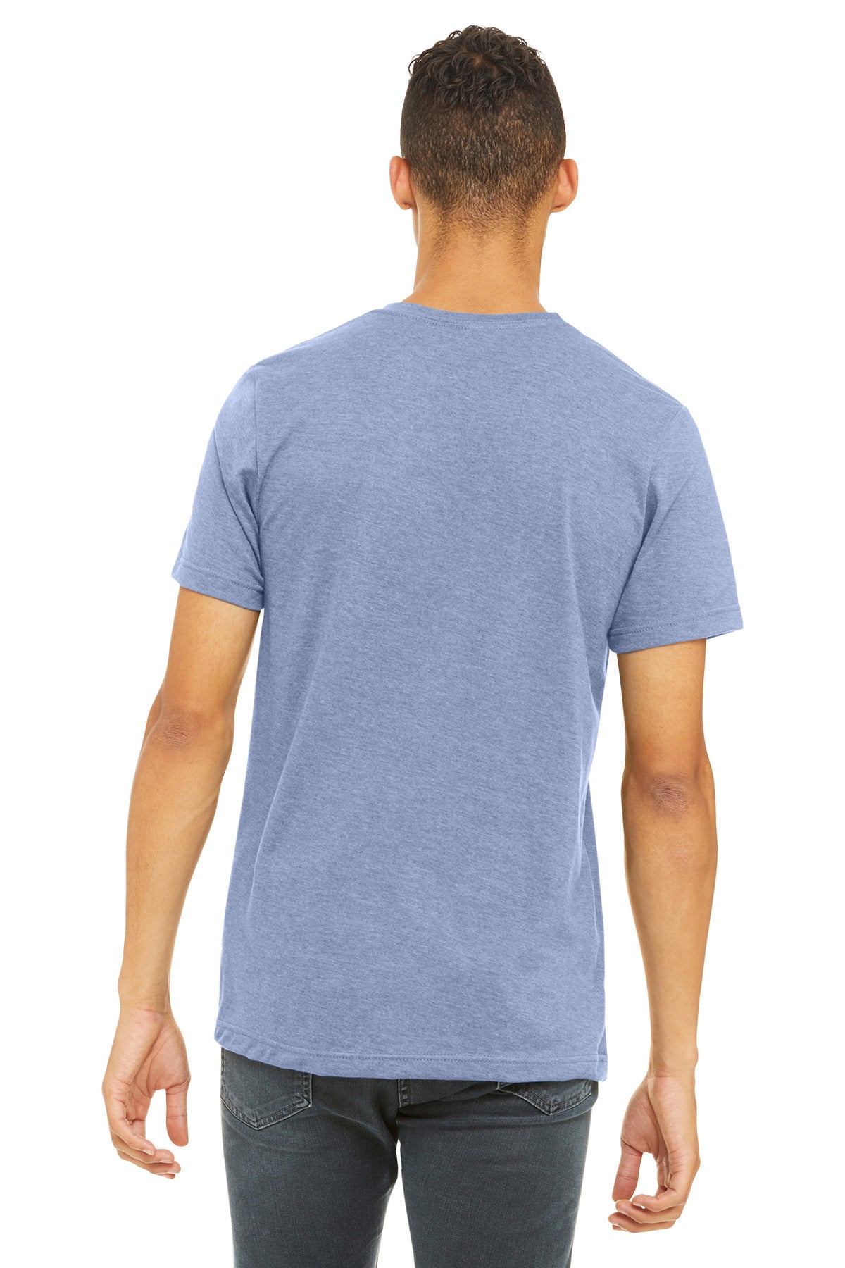 BELLA+CANVAS  Unisex Heather CVC Short Sleeve Tee. BC3001CVC