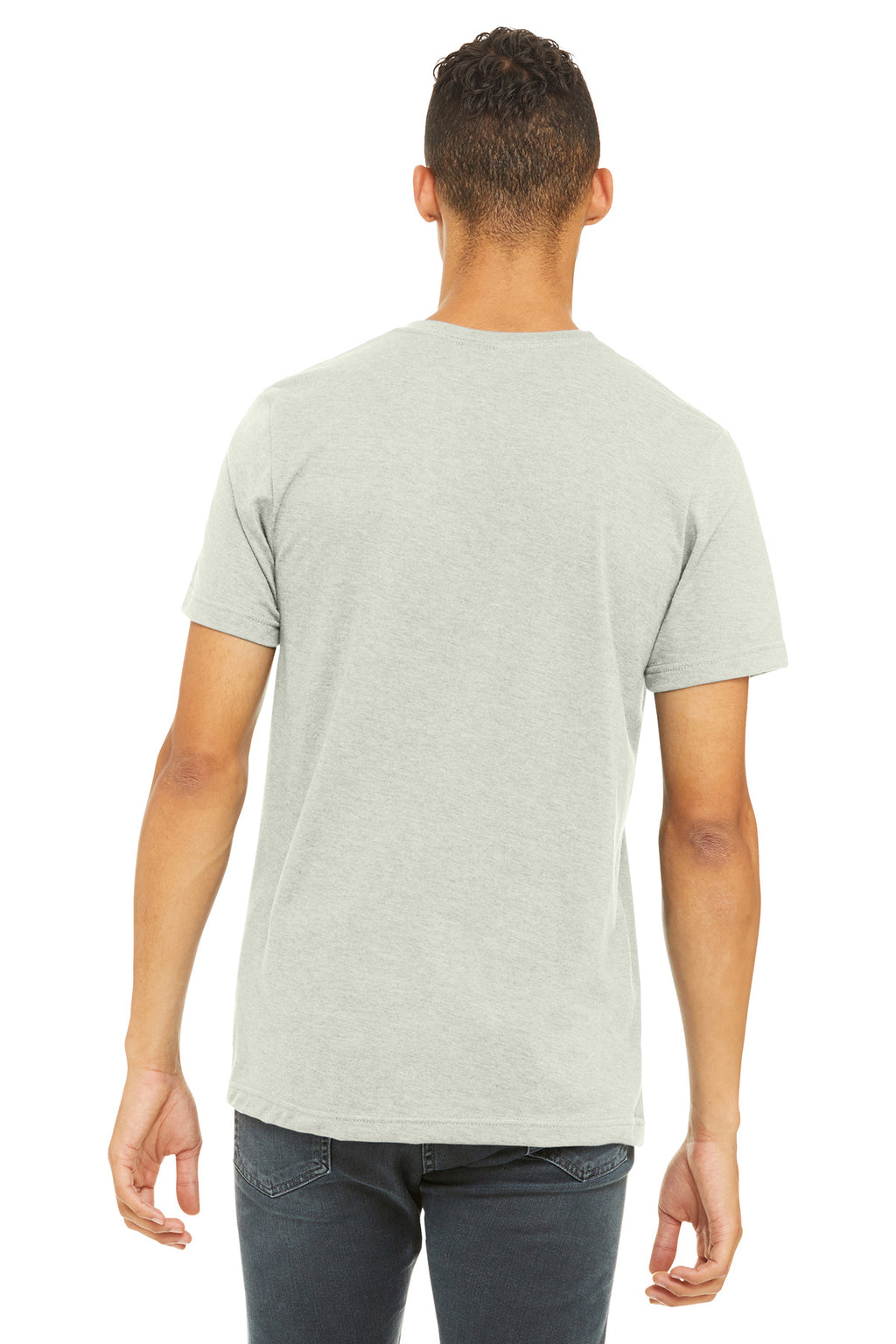 BELLA+CANVAS  Unisex Heather CVC Short Sleeve Tee. BC3001CVC
