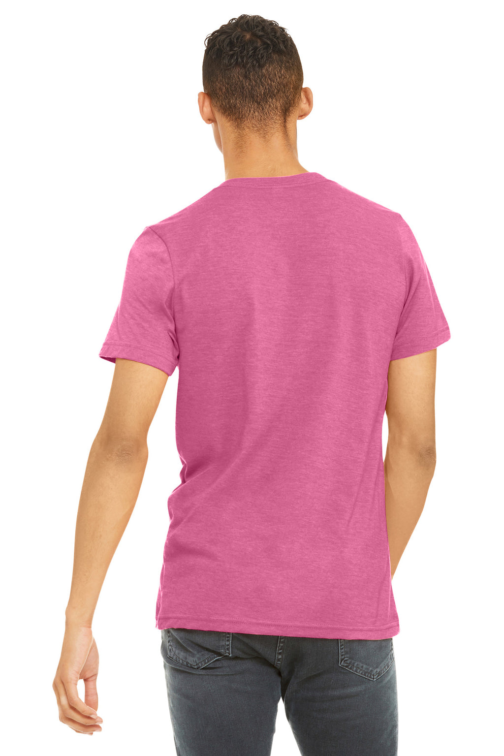 BELLA+CANVAS  Unisex Heather CVC Short Sleeve Tee. BC3001CVC