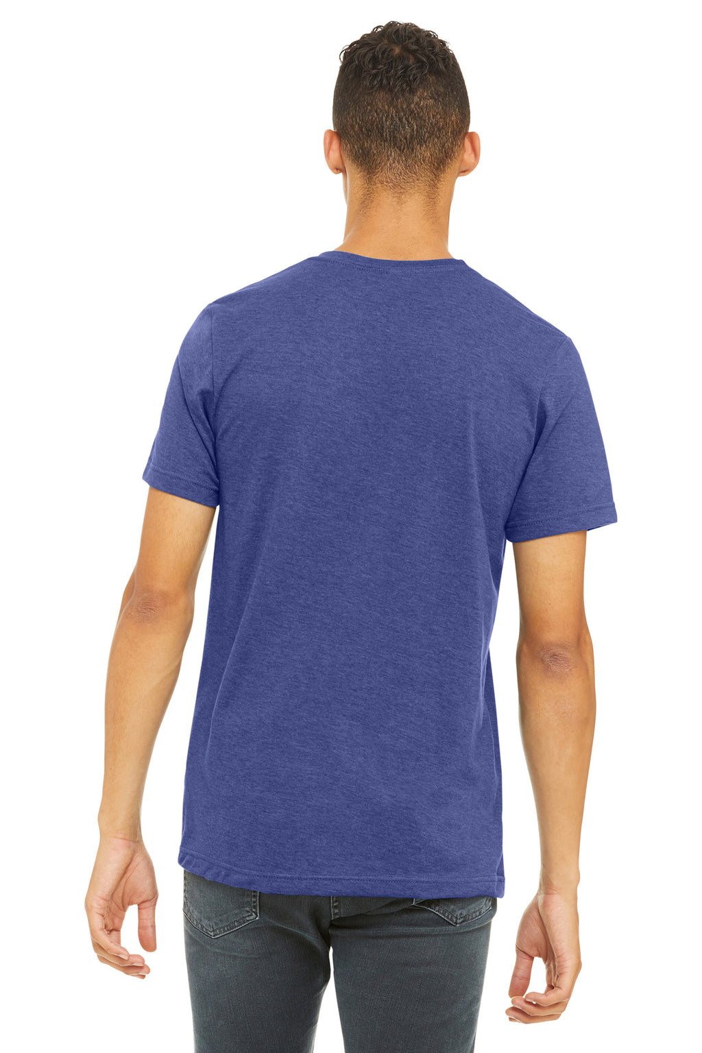 BELLA+CANVAS  Unisex Heather CVC Short Sleeve Tee. BC3001CVC