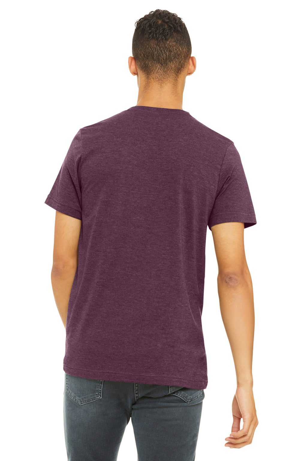 BELLA+CANVAS  Unisex Heather CVC Short Sleeve Tee. BC3001CVC