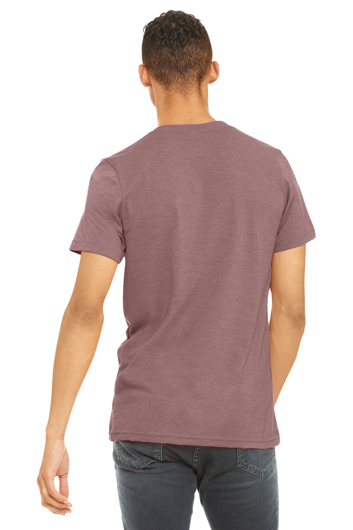 BELLA+CANVAS  Unisex Heather CVC Short Sleeve Tee. BC3001CVC