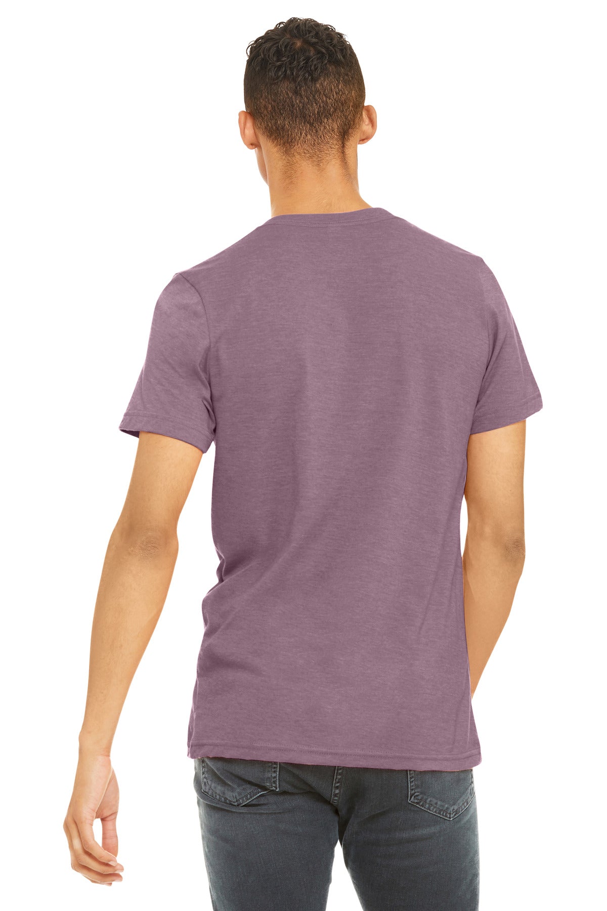 BELLA+CANVAS  Unisex Heather CVC Short Sleeve Tee. BC3001CVC