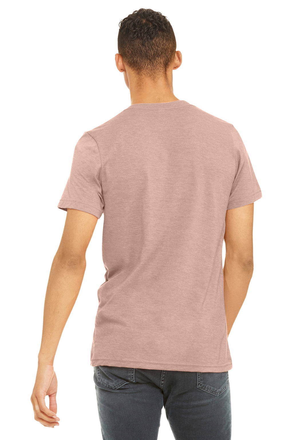 BELLA+CANVAS  Unisex Heather CVC Short Sleeve Tee. BC3001CVC