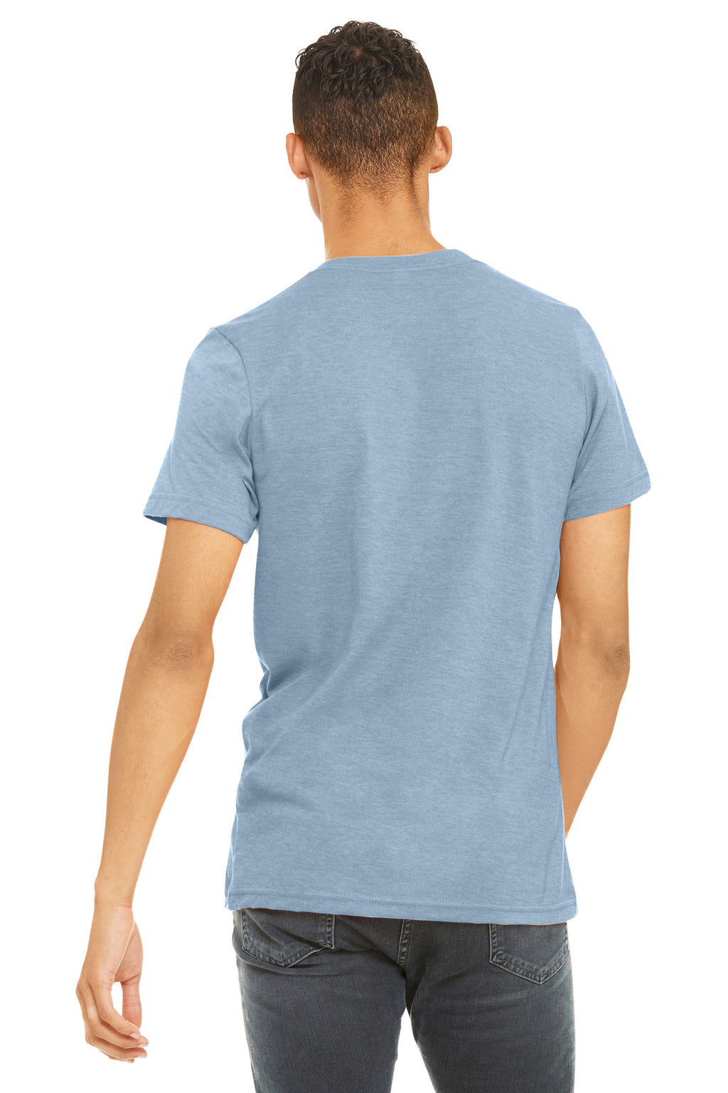 BELLA+CANVAS  Unisex Heather CVC Short Sleeve Tee. BC3001CVC
