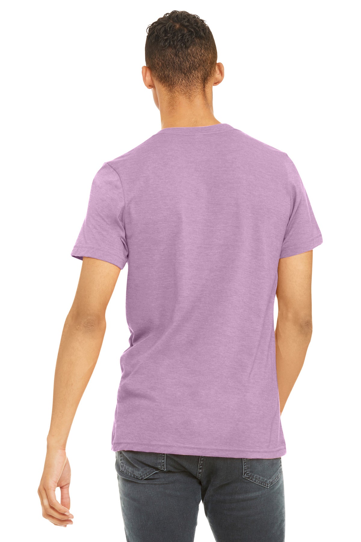 BELLA+CANVAS  Unisex Heather CVC Short Sleeve Tee. BC3001CVC