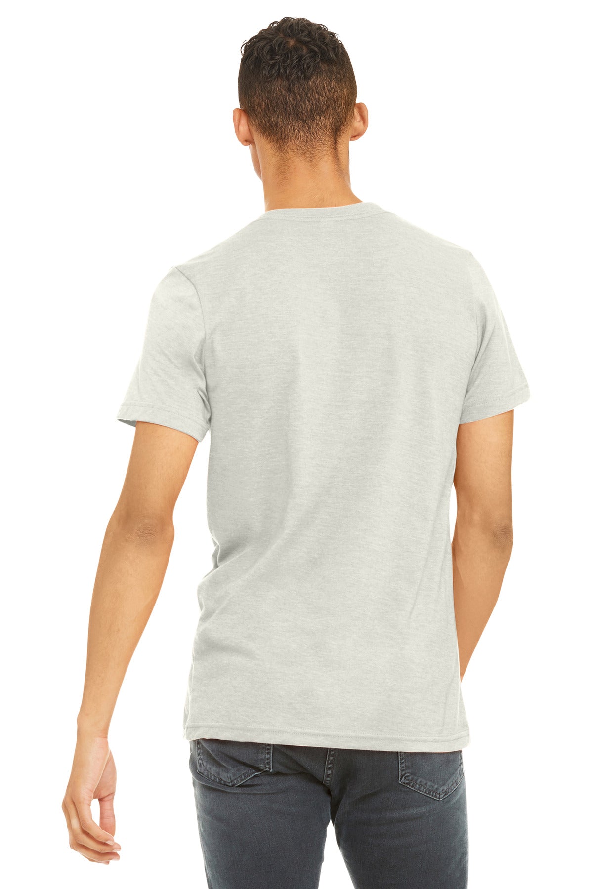 BELLA+CANVAS  Unisex Heather CVC Short Sleeve Tee. BC3001CVC