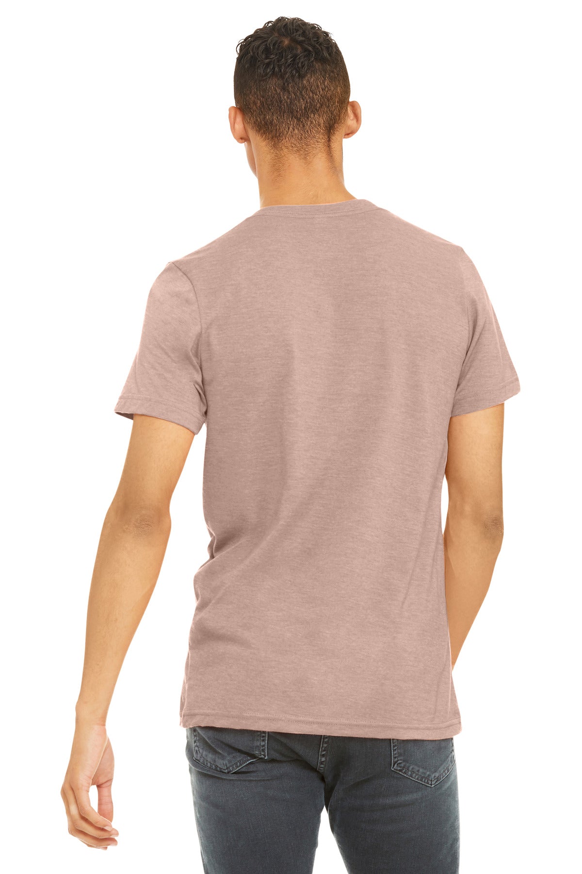 BELLA+CANVAS  Unisex Heather CVC Short Sleeve Tee. BC3001CVC