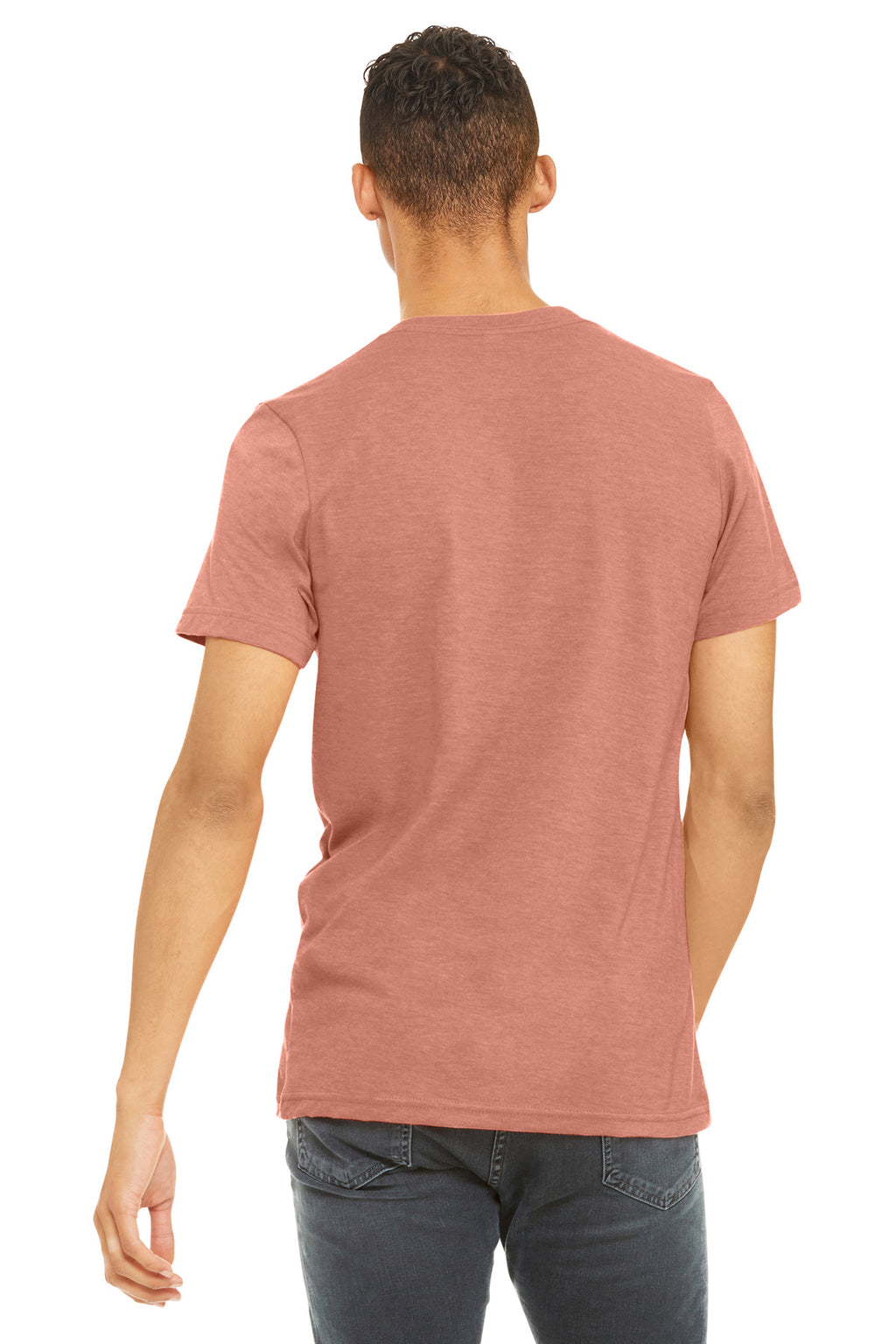 BELLA+CANVAS  Unisex Heather CVC Short Sleeve Tee. BC3001CVC