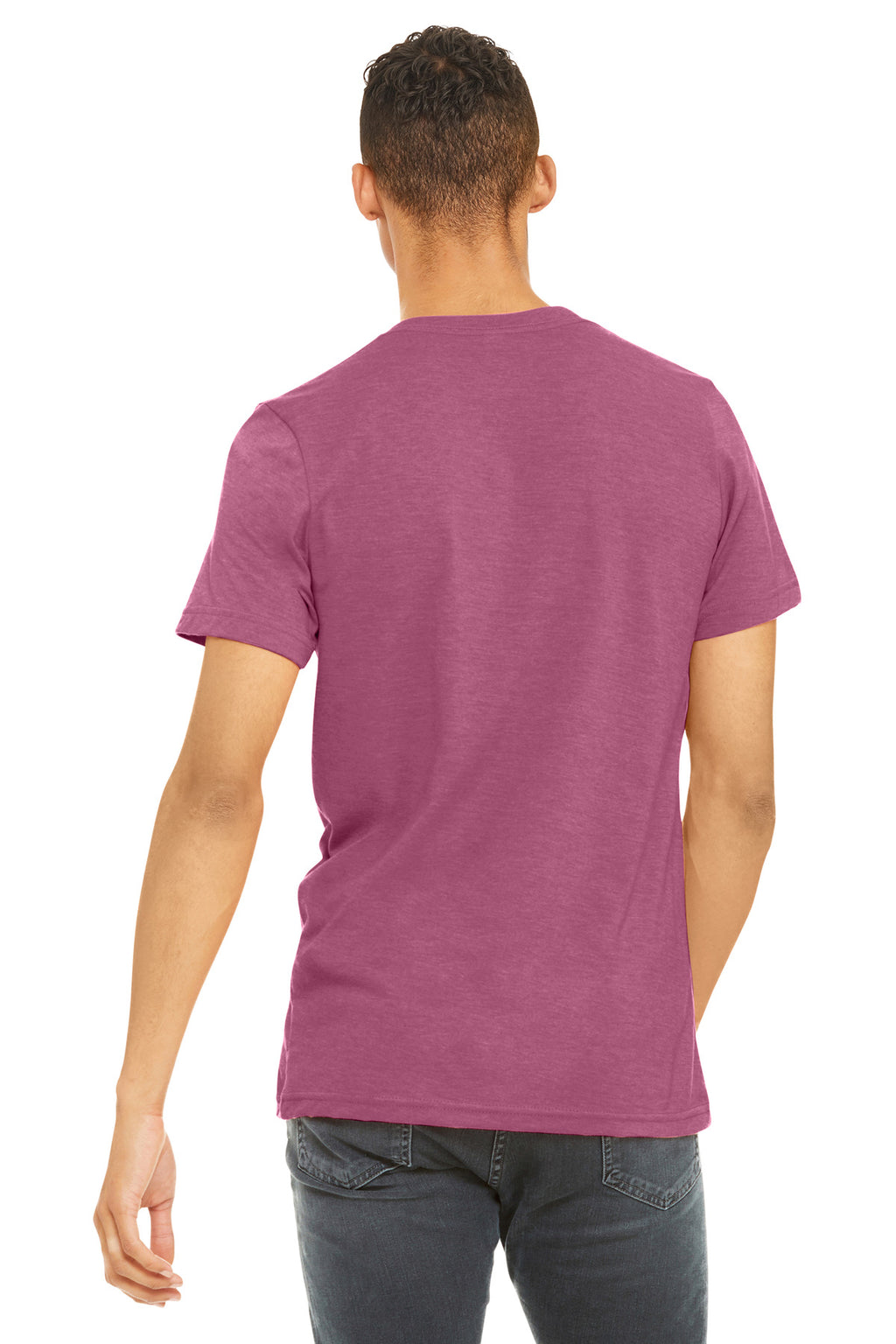 BELLA+CANVAS  Unisex Heather CVC Short Sleeve Tee. BC3001CVC