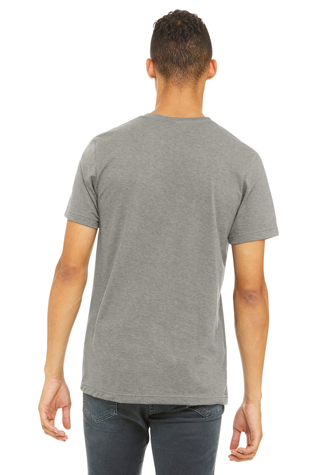 BELLA+CANVAS  Unisex Heather CVC Short Sleeve Tee. BC3001CVC