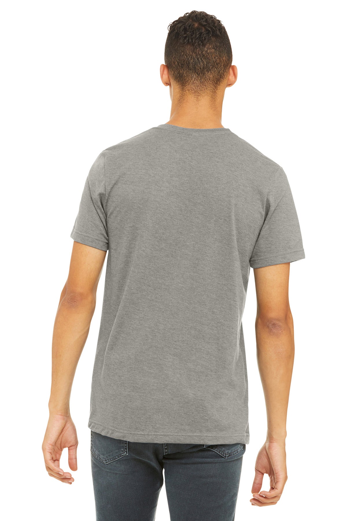 BELLA+CANVAS  Unisex Heather CVC Short Sleeve Tee. BC3001CVC