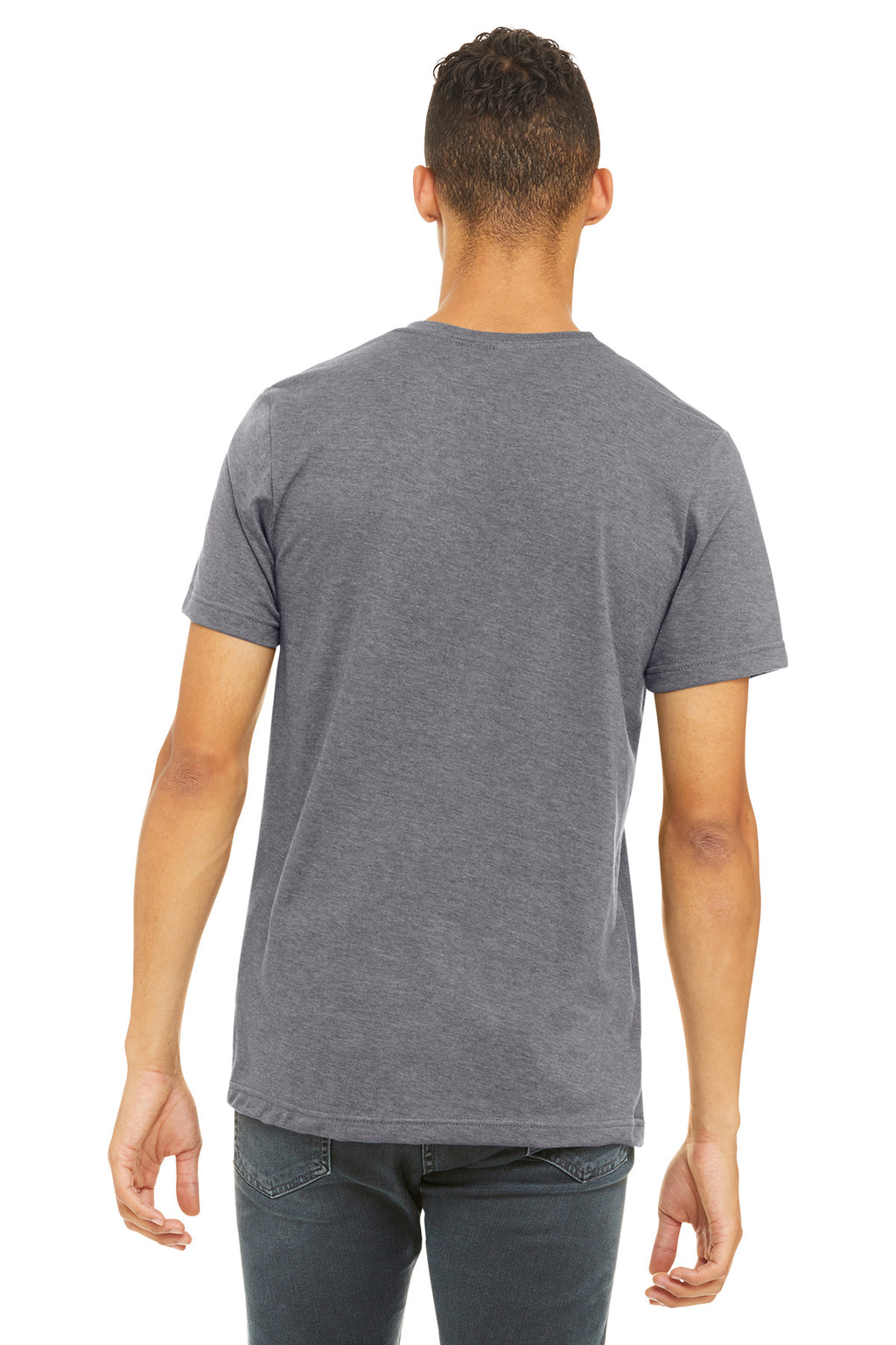 BELLA+CANVAS  Unisex Heather CVC Short Sleeve Tee. BC3001CVC
