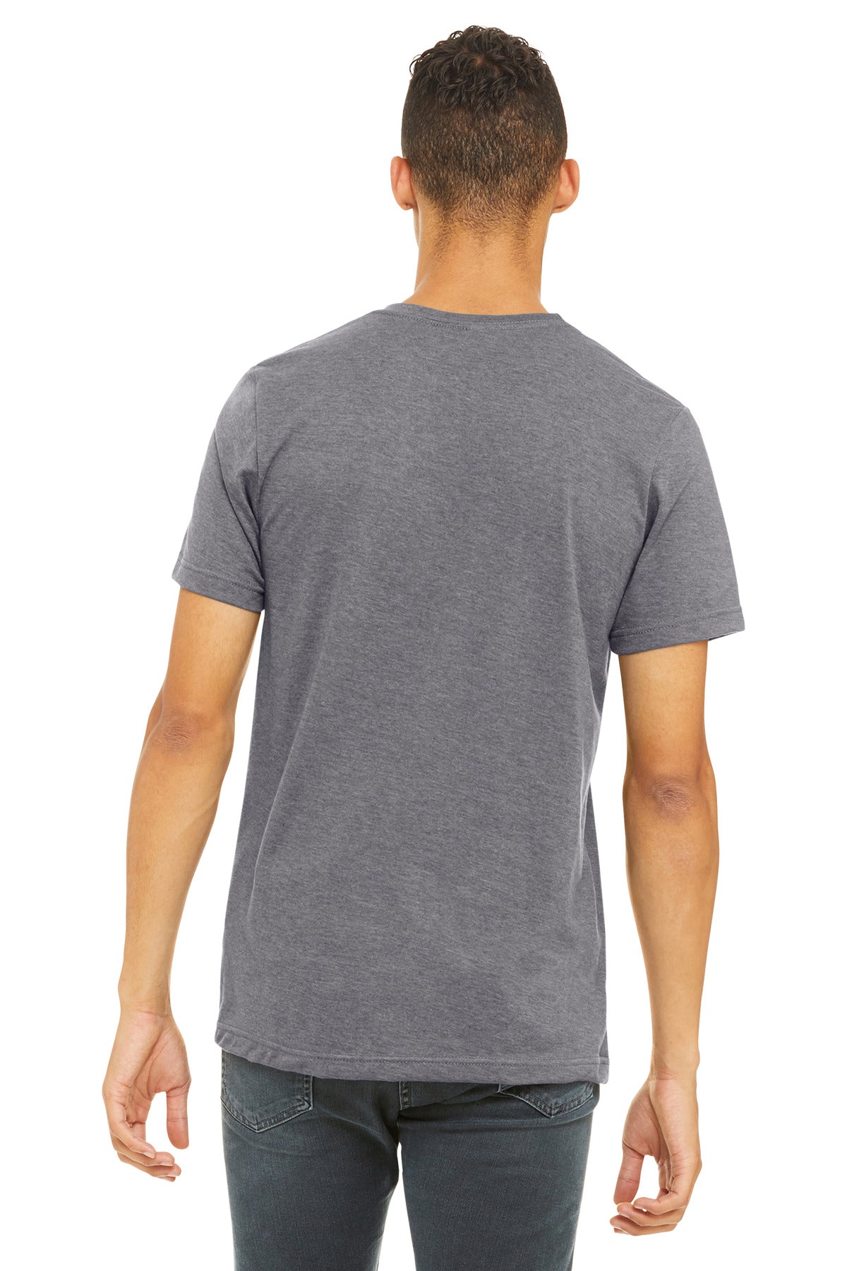 BELLA+CANVAS  Unisex Heather CVC Short Sleeve Tee. BC3001CVC