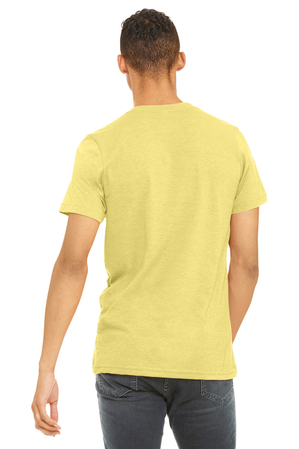 BELLA+CANVAS  Unisex Heather CVC Short Sleeve Tee. BC3001CVC