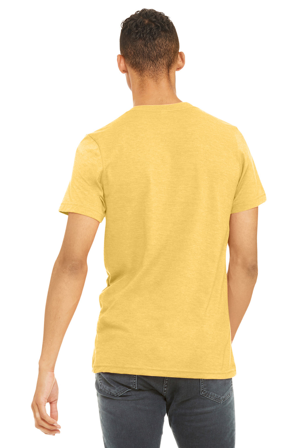 BELLA+CANVAS  Unisex Heather CVC Short Sleeve Tee. BC3001CVC