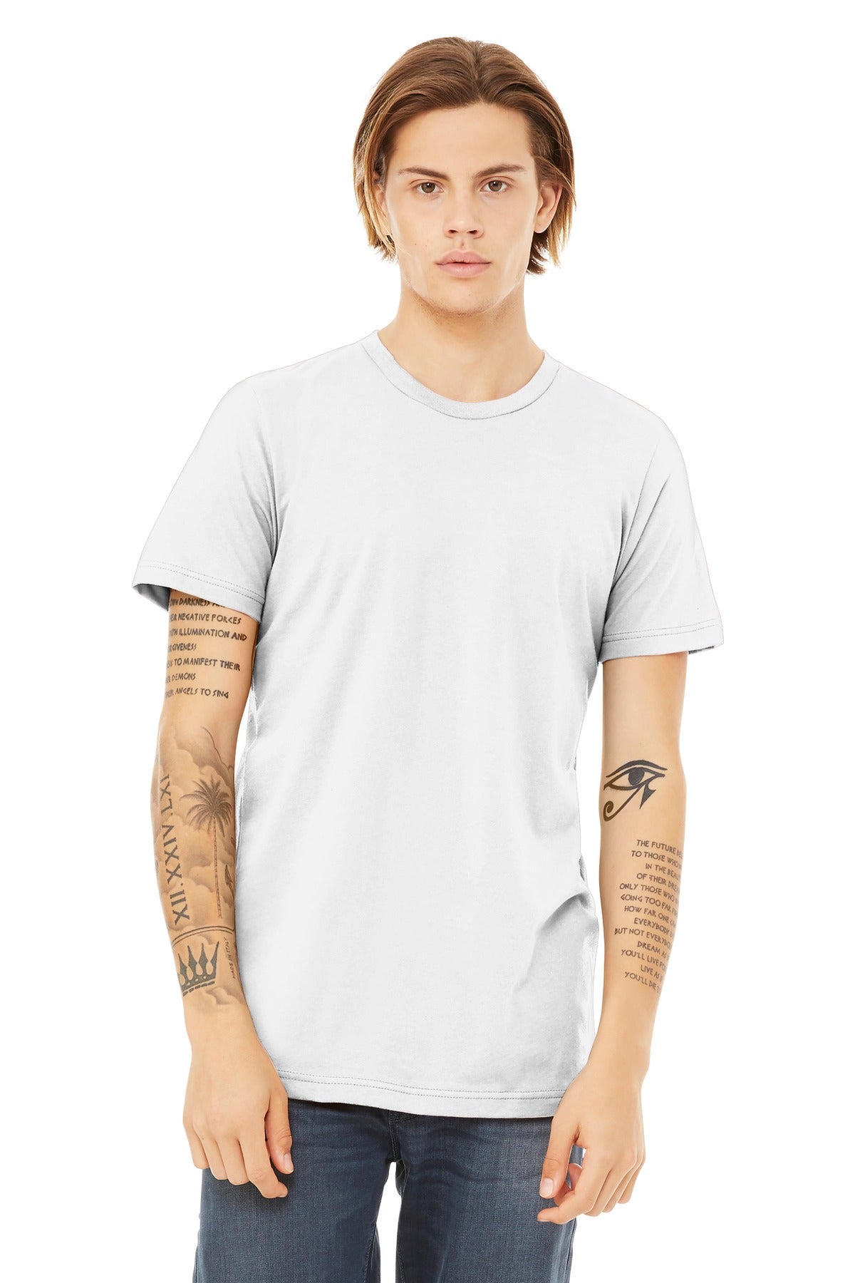 BELLA+CANVAS  Unisex Heather CVC Short Sleeve Tee. BC3001CVC