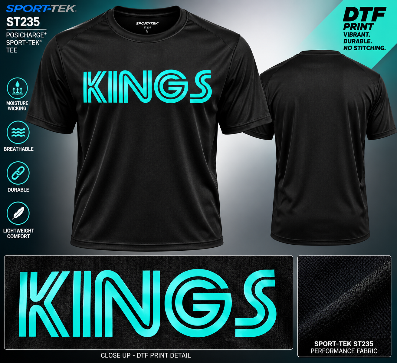 Kings Sport-Tek Shirt