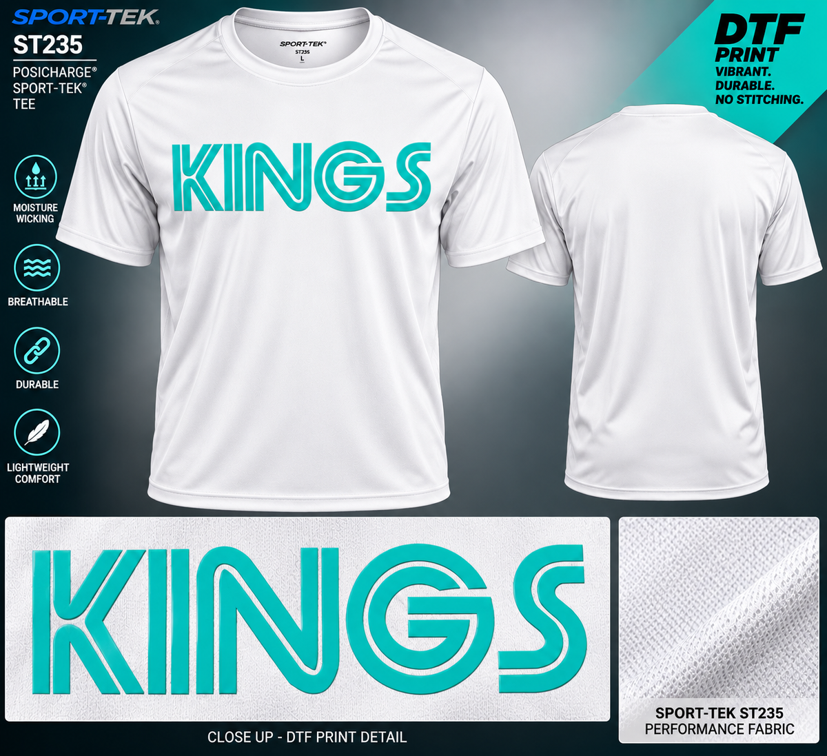 Kings Sport-Tek Shirt